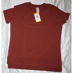 Member's Mark Women's Short Sleeve High Low Rounded Hem T-Shirt size small NWOT